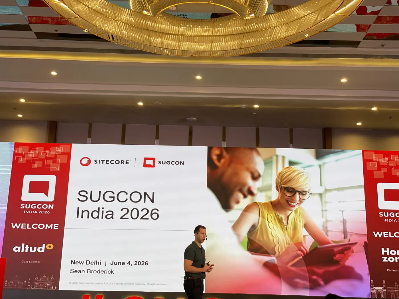 The opening keynote at SUGCON India 2026 in New Delhi